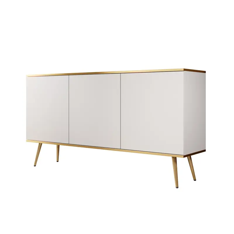 Seizoensaanbieding Meubella - Dressoir Orleans - Wit - 160 cm