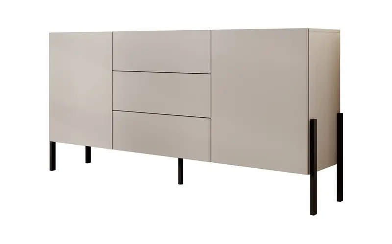 Meubella - Dressoir Jordy - Beige - 184 cm Goedkoop