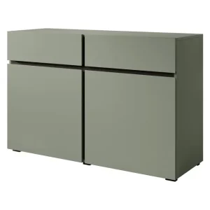 Geld-Terug-Garantie Meubella - Dressoir Cainan - Groen - 119 cm