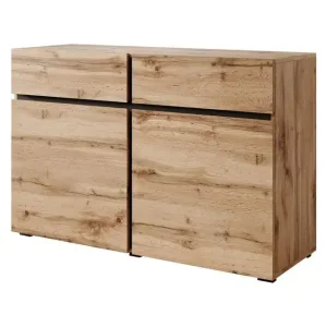 Meubella - Dressoir Cainan - Eiken - 119 cm Beste Prijs