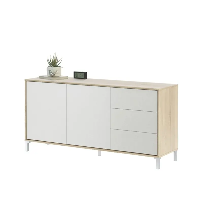 Dressoir met 3 laden - L154 cm - Brooklyn Betrouwbaar