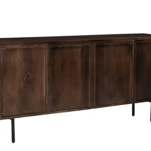 Actieprijs Livingfurn - Dressoir Elan - 180x75x40 cm - Mangohout
