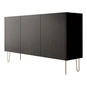 Favoriet Meubella - Dressoir Hacienda - Zwart - 144 cm