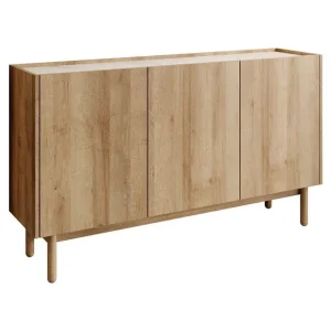 Meubella - Dressoir Cayenne - Eiken - 144 cm - Hoog Populair