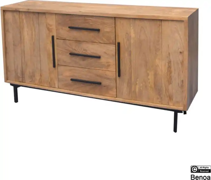 Dagaanbieding Benoa Jayden 3 Drawer 2 Door Sideboard 155 cm