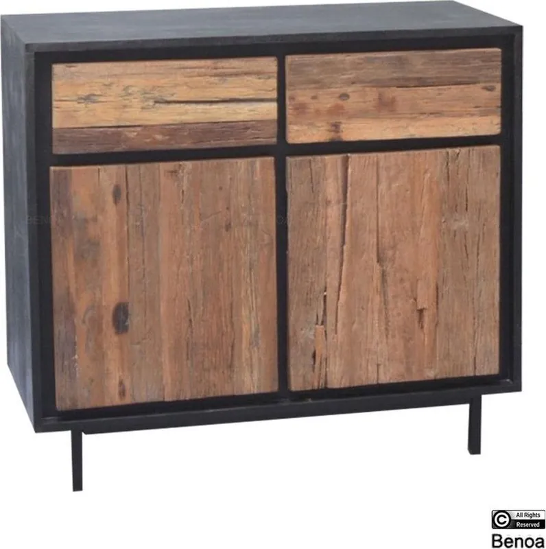 Benoa Anayah 2 Drawer Sideboard 90 cm Favoriet