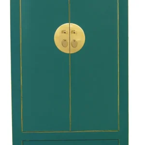 Nieuw Model Fine Asianliving Chinese Kast Teal - Orientique Collectie