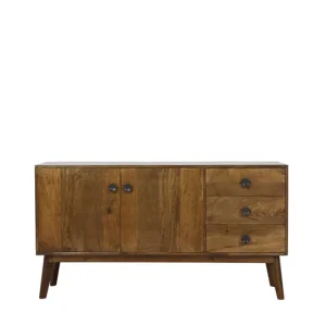 Wereldwijde Verzending Light&living Kast 152x40x80 cm ESPITA hout olie bruin