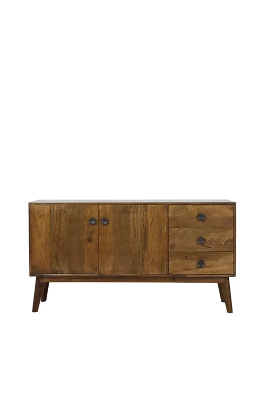 Wereldwijde Verzending Light&living Kast 152x40x80 cm ESPITA hout olie bruin