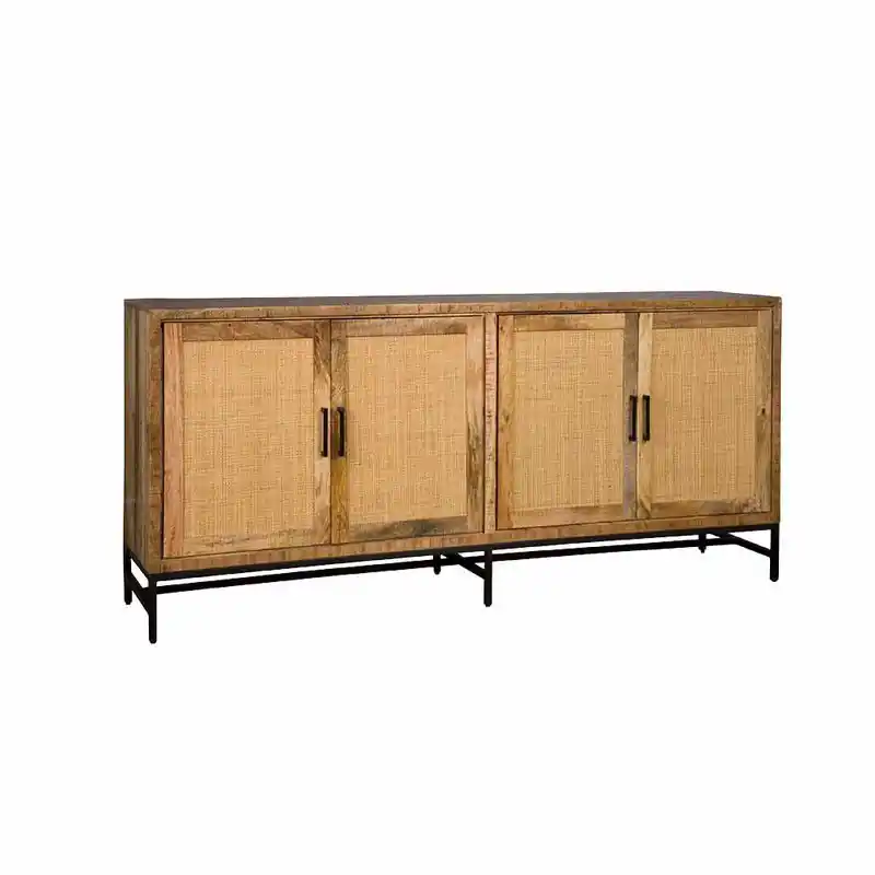 Tower living Carini Sideboard 4 drs. 200x45x90 Garantie Inbegrepen