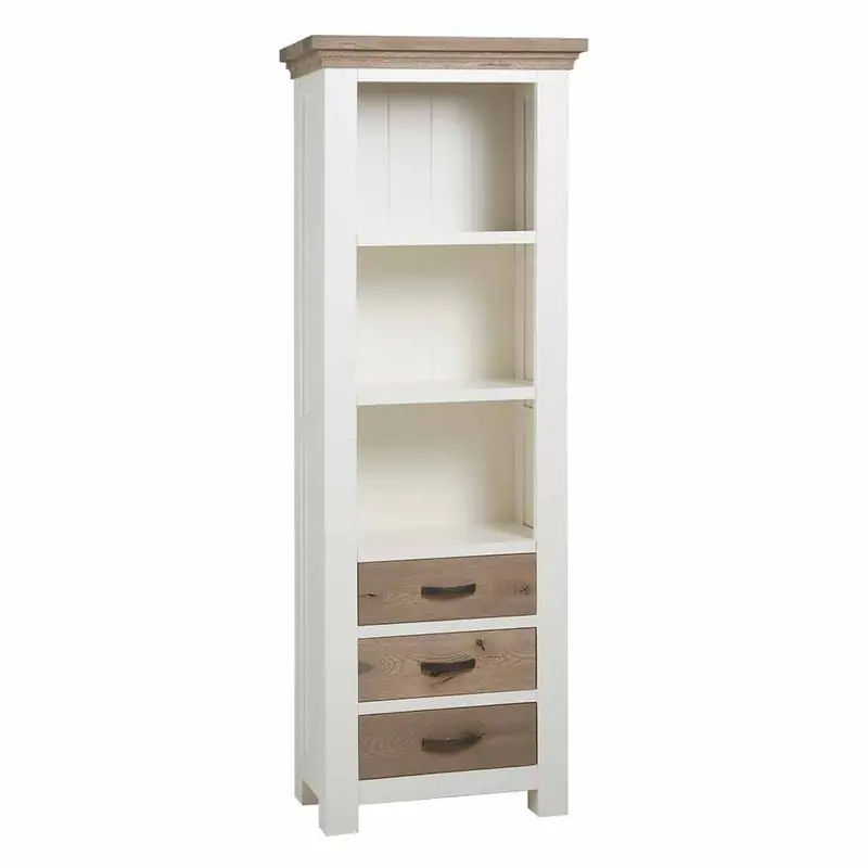 Gereduceerde Prijs Tower living Parma - Bookcase 3 drws.