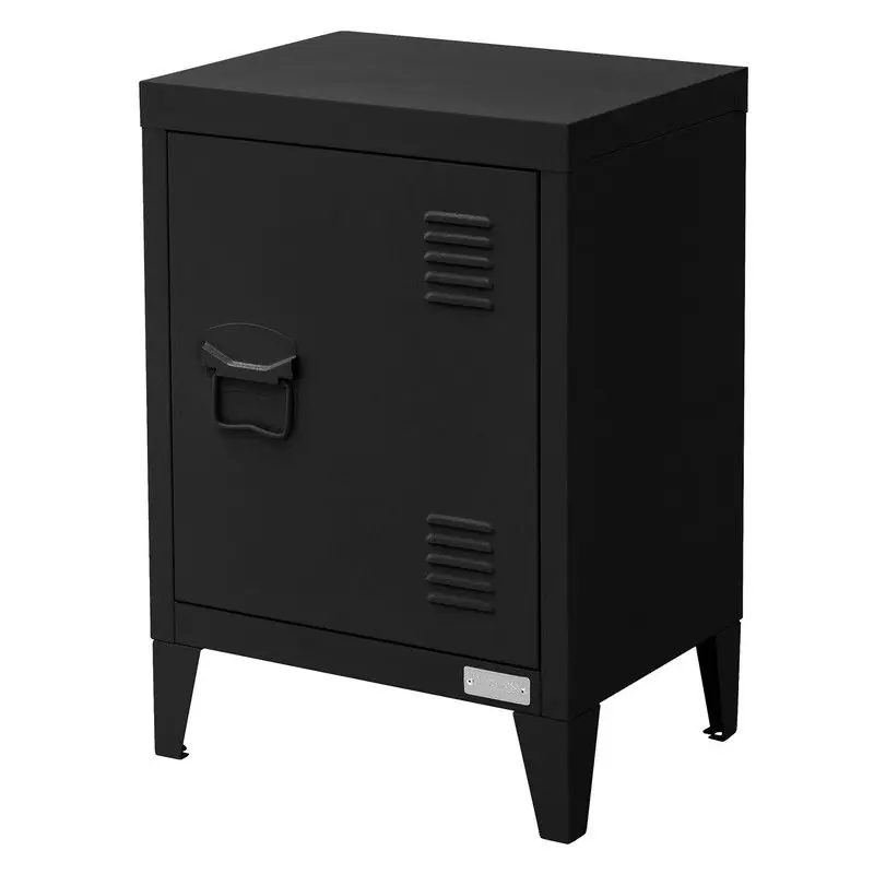 Industriële archiefkast Kantoorkast 40x30x57,5 cm zwart staal ML design Hete Deal