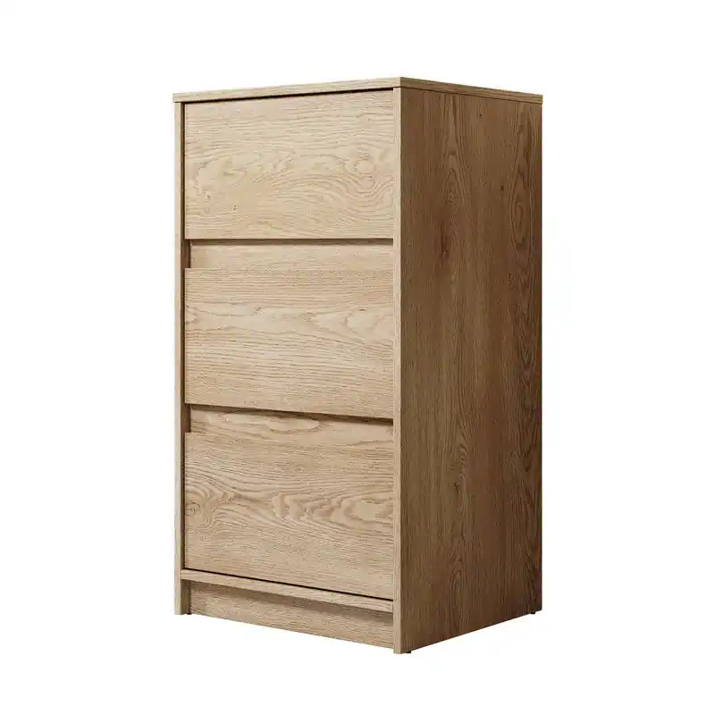 Bulkbestelling Meubella - Ladekast Cuarto - Eiken - 47 cm
