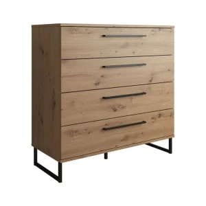 Bulkbestelling Meubella - Ladekast Saturn - Eiken - 91 cm