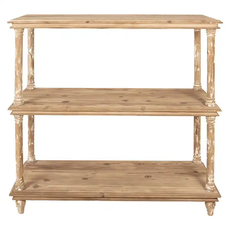 Clayre & Eef Kast 110x40x113 cm Bruin Hout Geld-Terug-Garantie
