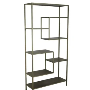 Light & Living - Kast YVANA - 101x36x200cm - Goud Wereldwijde Verzending