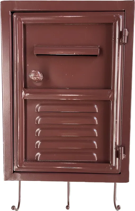 Rootsmann Retro Sleutelkast 2.0 | Bordeaux Rood Lage Prijs