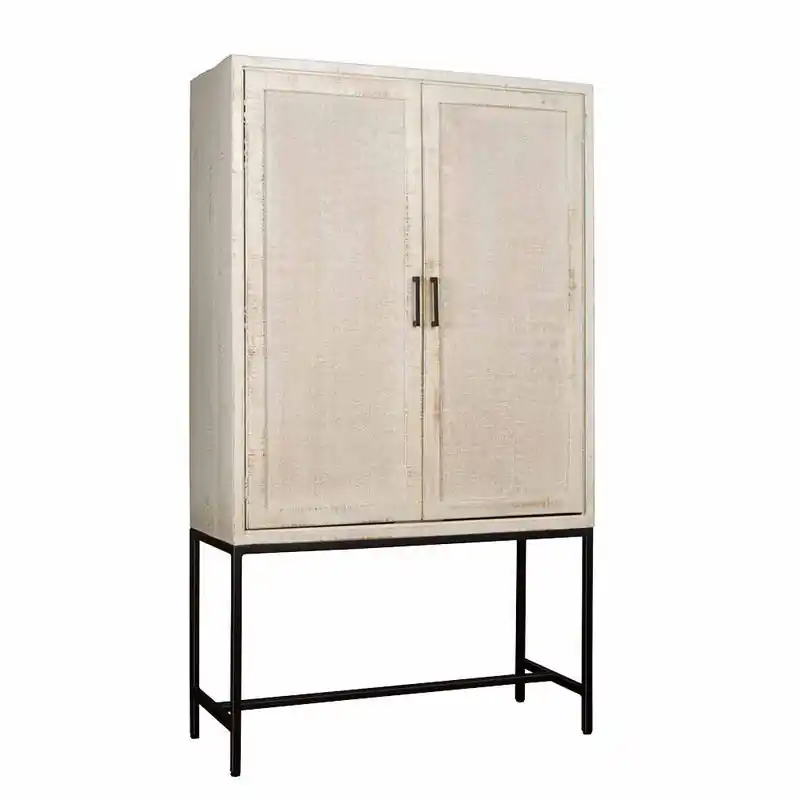 Tower living Carini Cabinet white 2 drs. 110x45x190 Weekendaanbieding