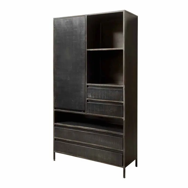 Beste Prijs Tower living Paterno - Cabinet 1 dr 4 drws - 100x40x190