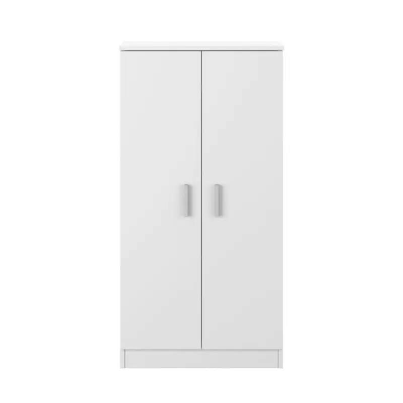 Actieprijs 2-deurs schoenenkast met 3 legplanken - H108 cm