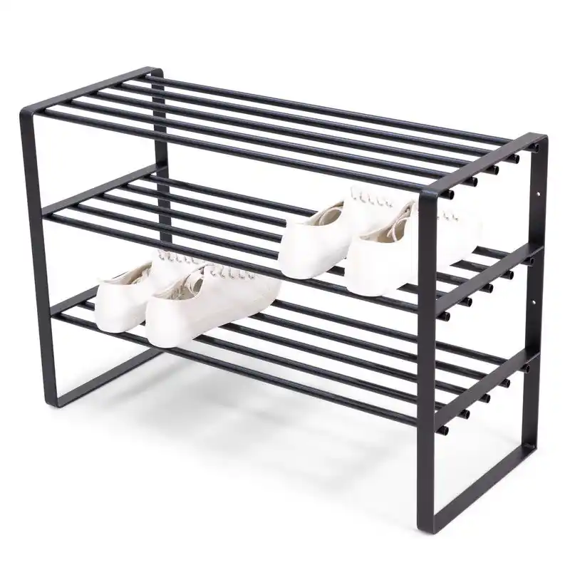 Spinder Design schoenenrek Rex SR 2 - Zwart - 12 paar schoenen Laatste Kans
