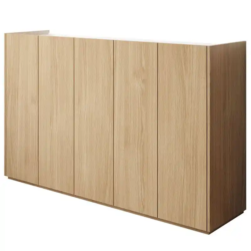 Meubella - Schoenenkast Encore - Eiken - 156 cm Topkwaliteit