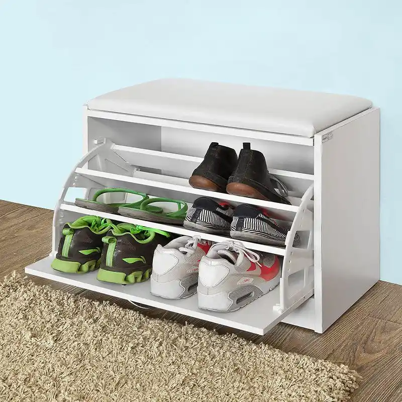 Shop Nu Schoenenrek | Wit | MDF | 60 x 30 x 48