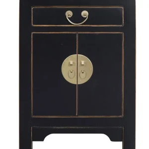 Fine Asianliving Chinees Nachtkastje Onyx Zwart - Orientique Collectie Bestseller