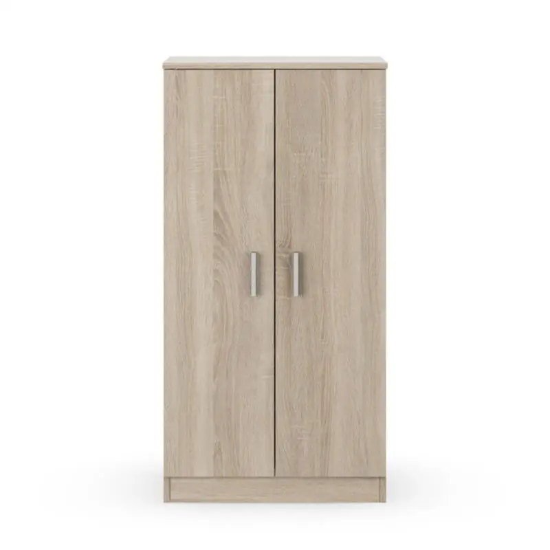 2-deurs schoenenkast met 3 legplanken - H108 cm Modern