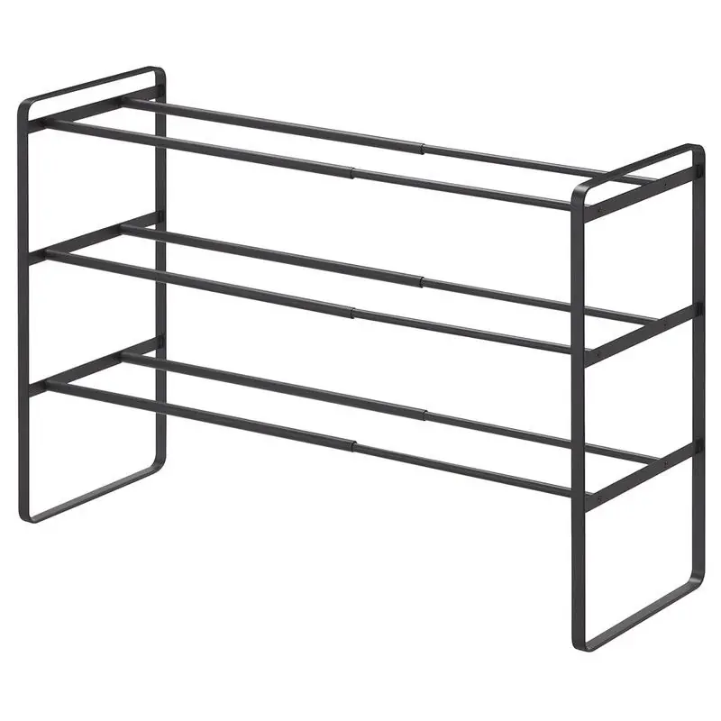 Dagaanbieding Uitbreidbaar schoenenrek 3 niveaus - L41-70 cm