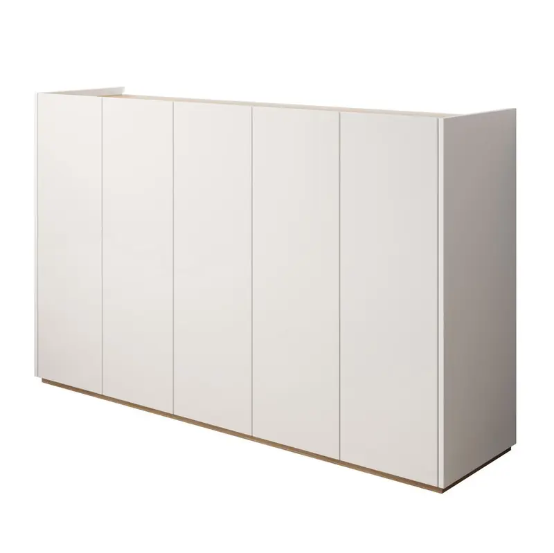 Meubella - Schoenenkast Encore - Wit - 156 cm Gereduceerde Prijs