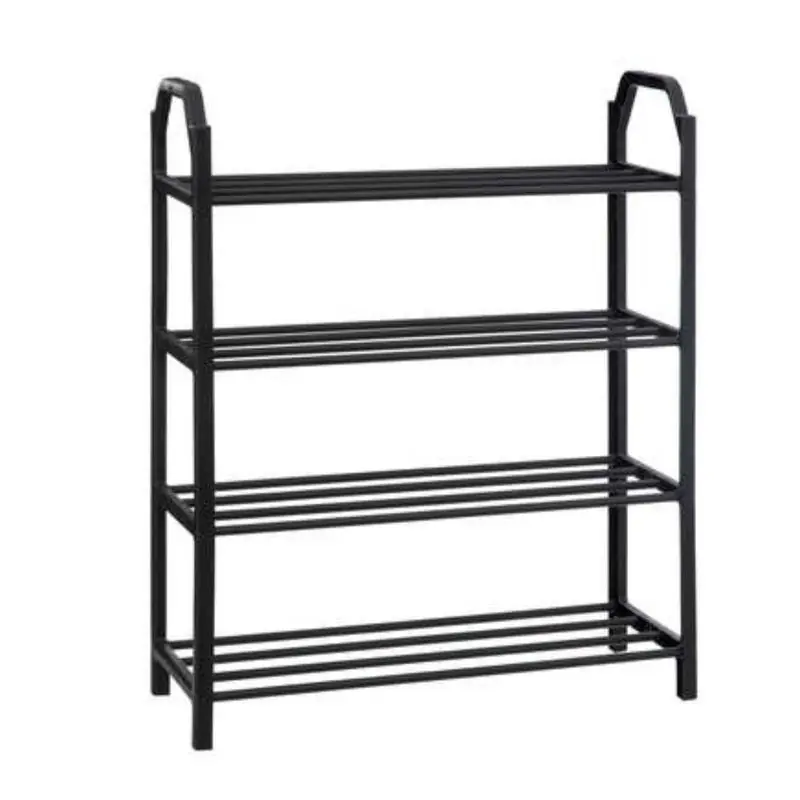 5Five Schoenenrek - zwart - 8 paar schoenen - 50 x 65 cm - Schoenenrekken Express Levering