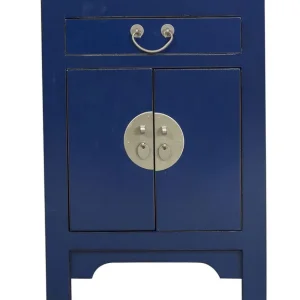 Merkproduct Fine Asianliving Chinees Nachtkastje Midnight Blue - Orientique