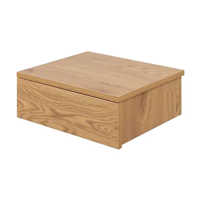 Topkwaliteit Bram houten nachtkastje bruin - 37 x 32 cm