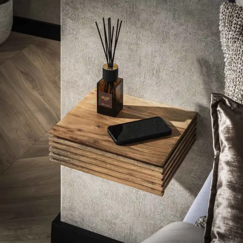 Shop Nu Avela XS Nachtkastje 1 lade massief acacia set van 2