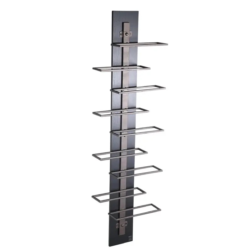 PTMD - Wijnrek Brendan - Bruin - 34x10x110cm Voordeelprijs