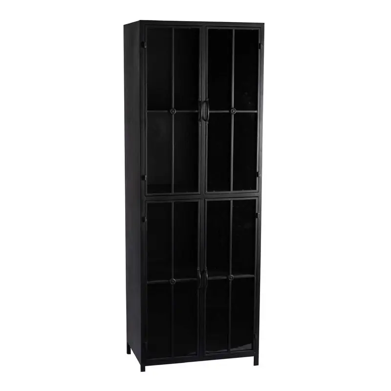 Bestseller PTMD - Kast Cave - Zwart - 60x40.5x171cm