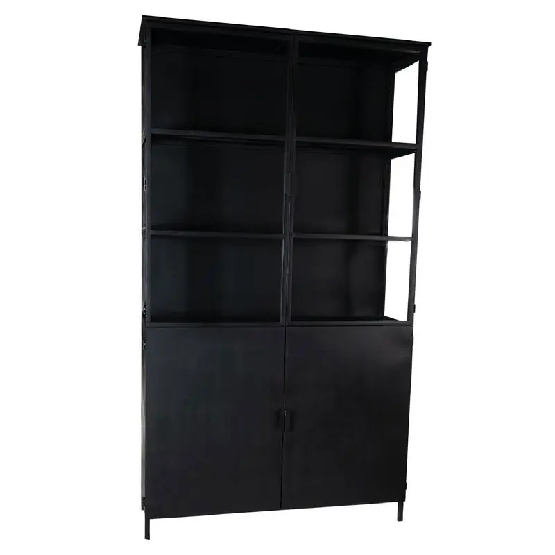 Premium PTMD - Kast Elina - Zwart - 120x40x211cm