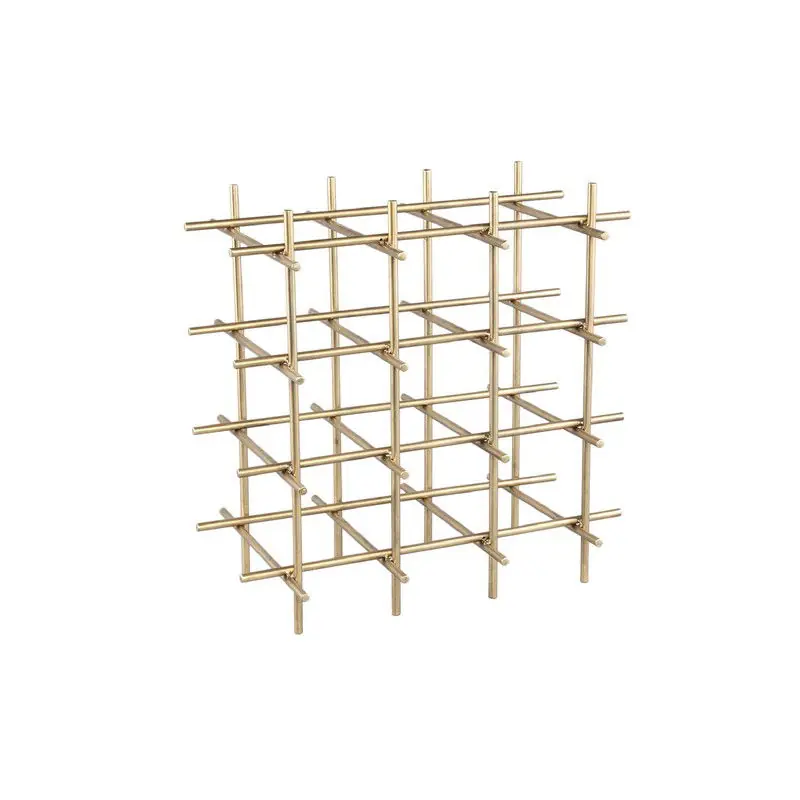 Tijdelijk Beschikbaar PTMD - Wijnrek Gordo - Goud - 40x24x40cm