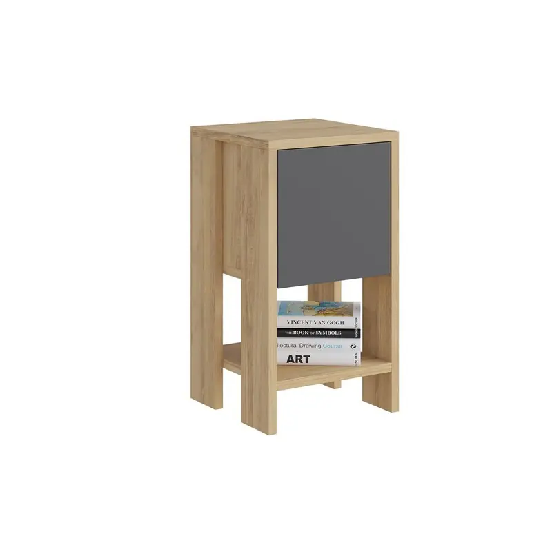 Nachtkastje 1 klapdeur H55 cm - EMA Goedkoop