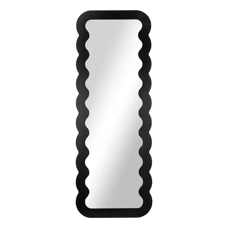 Organische Spiegel Nove - Zwart 165cm Garantie Inbegrepen