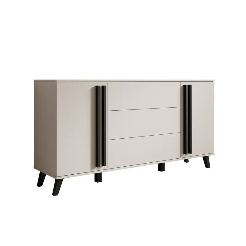 Authentiek Meubella - Hydra - Dressoir - Beige - 150x40x78 cm