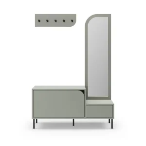 Marckeric - Schoenenkast Bea - Groen - 112x38.5x172cm Nieuw Model