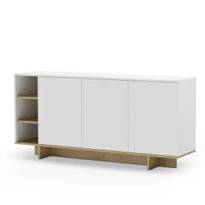 Exclusief Marckeric - Dressoir Cequoia - Wit - 170x40x80cm