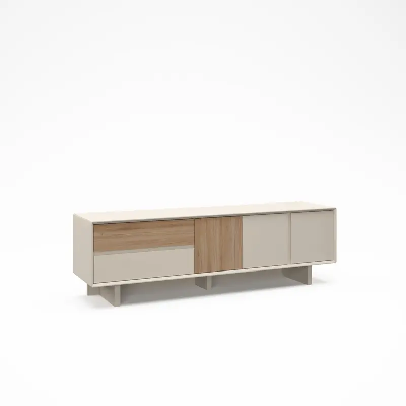 Budget Marckeric - Tv-meubel Carpi - Beige - 180x45x55.3cm