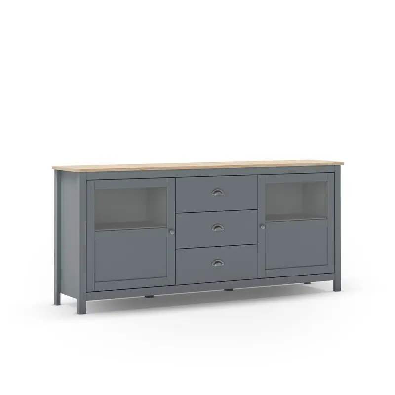 Veilige Betaling Marckeric - Dressoir Misti - Groen - 180x40x80cm