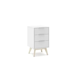 Exclusief Marckeric - Nachtkastje Campus - Wit - 40x35x65.5cm