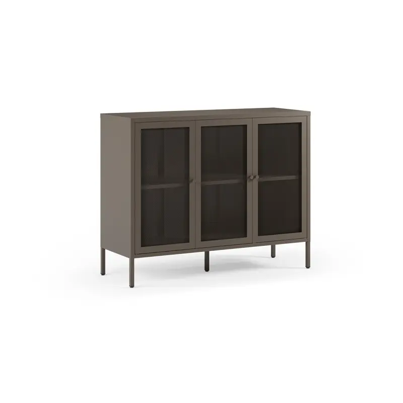 Beperkte Voorraad Marckeric - Dressoir Fayna - Bruin - 121x40x90cm