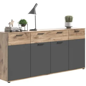 Mason dressoir 4 deuren, 1 lade eik decor / Dressoir Mason Bulkbestelling