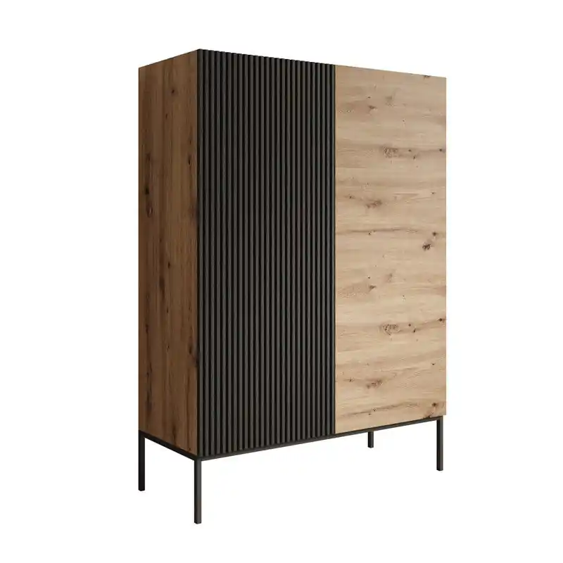 Meubella - Capri - Dressoir - Eiken - 100 cm Origineel